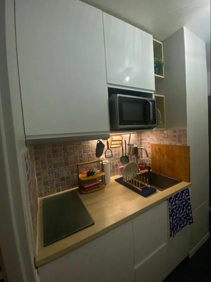 شقة Studio Neuf Cozy Avec Balcon, 11E Arr Voltaire, Proche Bastille باريس