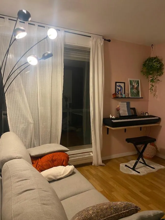 Studio Neuf Cozy Avec Balcon, 11E Arr Voltaire, Proche Bastille باريس 0*,